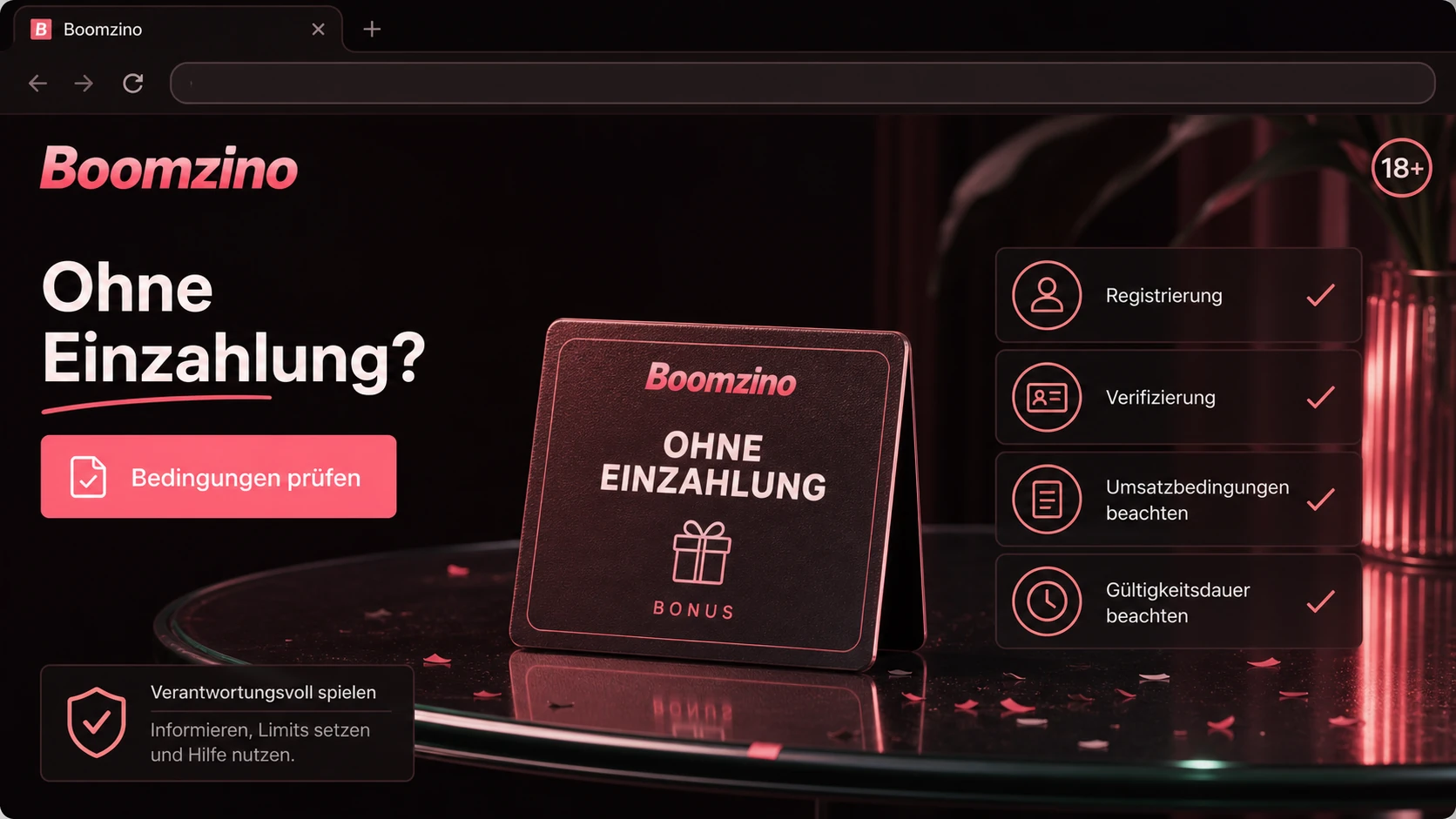 Boomzino Casino No Deposit Bonus: Bedeutung und Realität