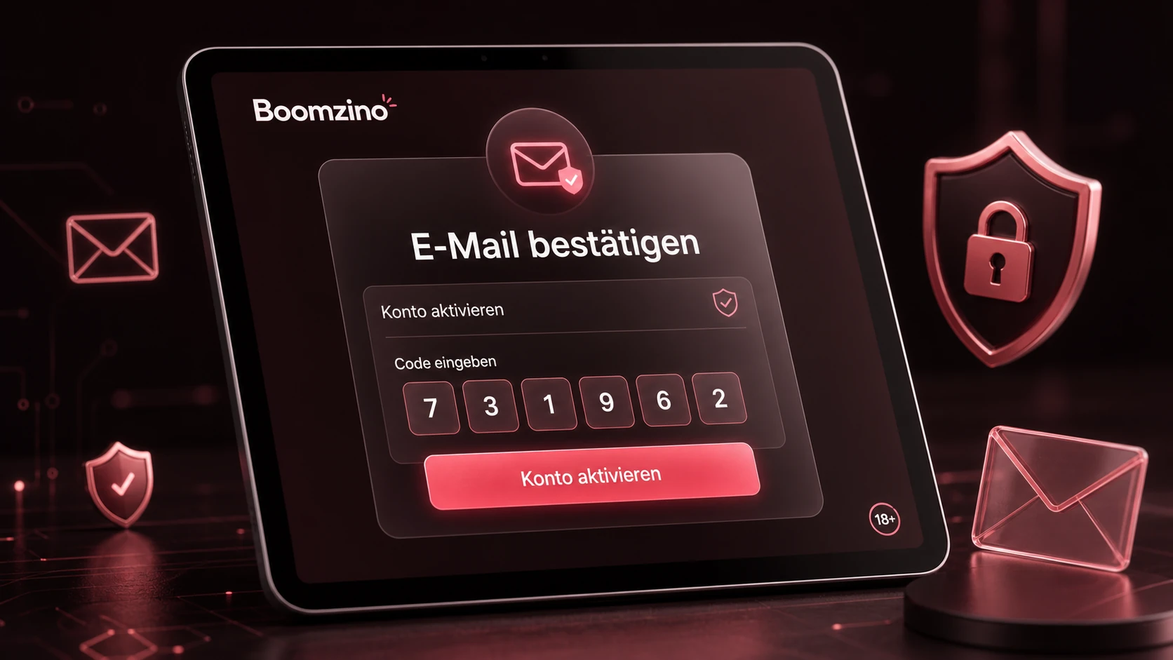 E-Mail bestätigen und Konto aktivieren